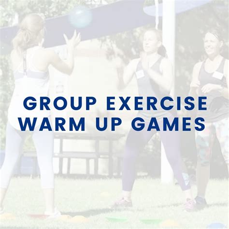 12 Fun Warm Up Games For Group Fitness And Bootcamps.